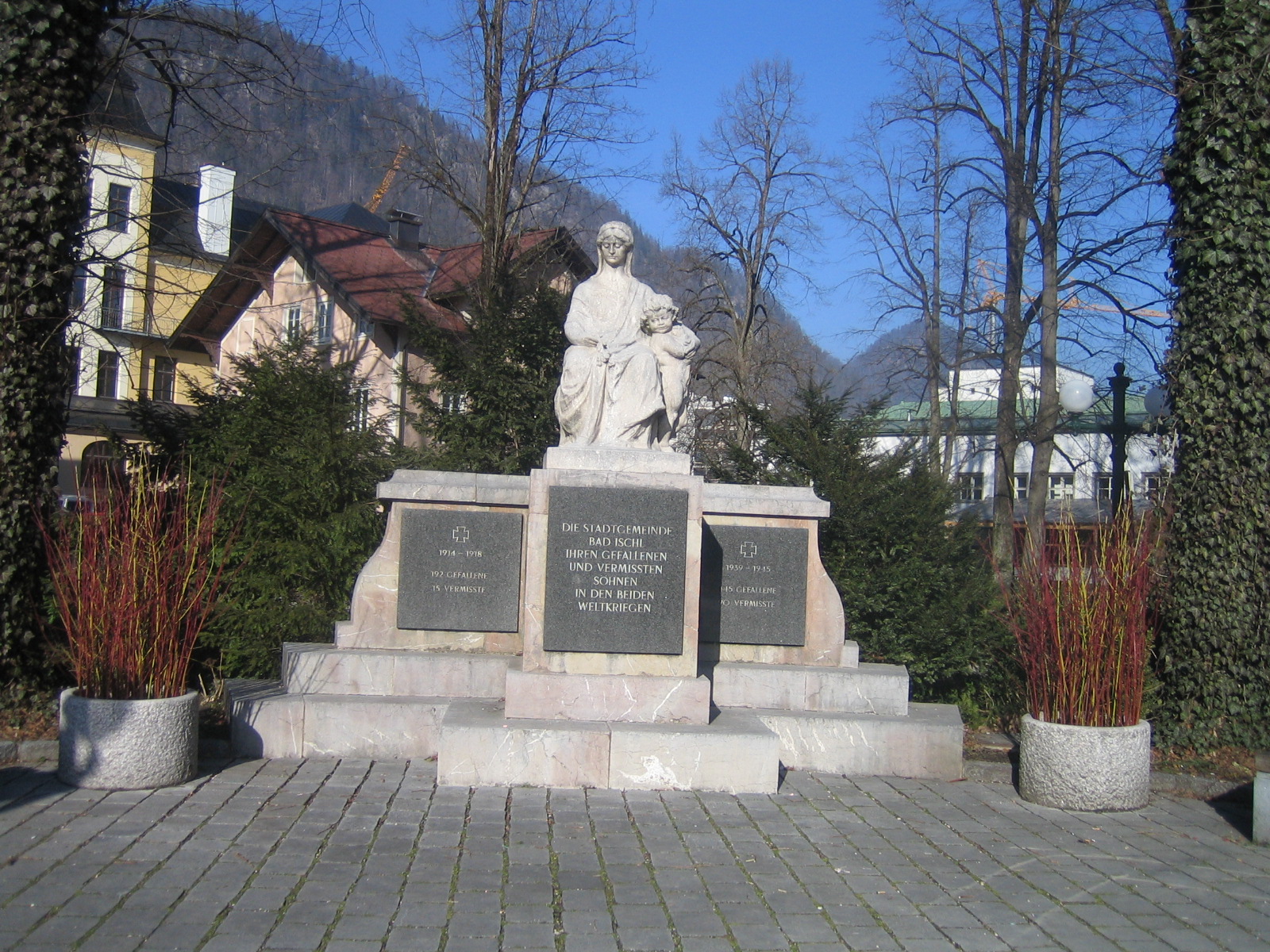 War memorial at Rudolf’s Park