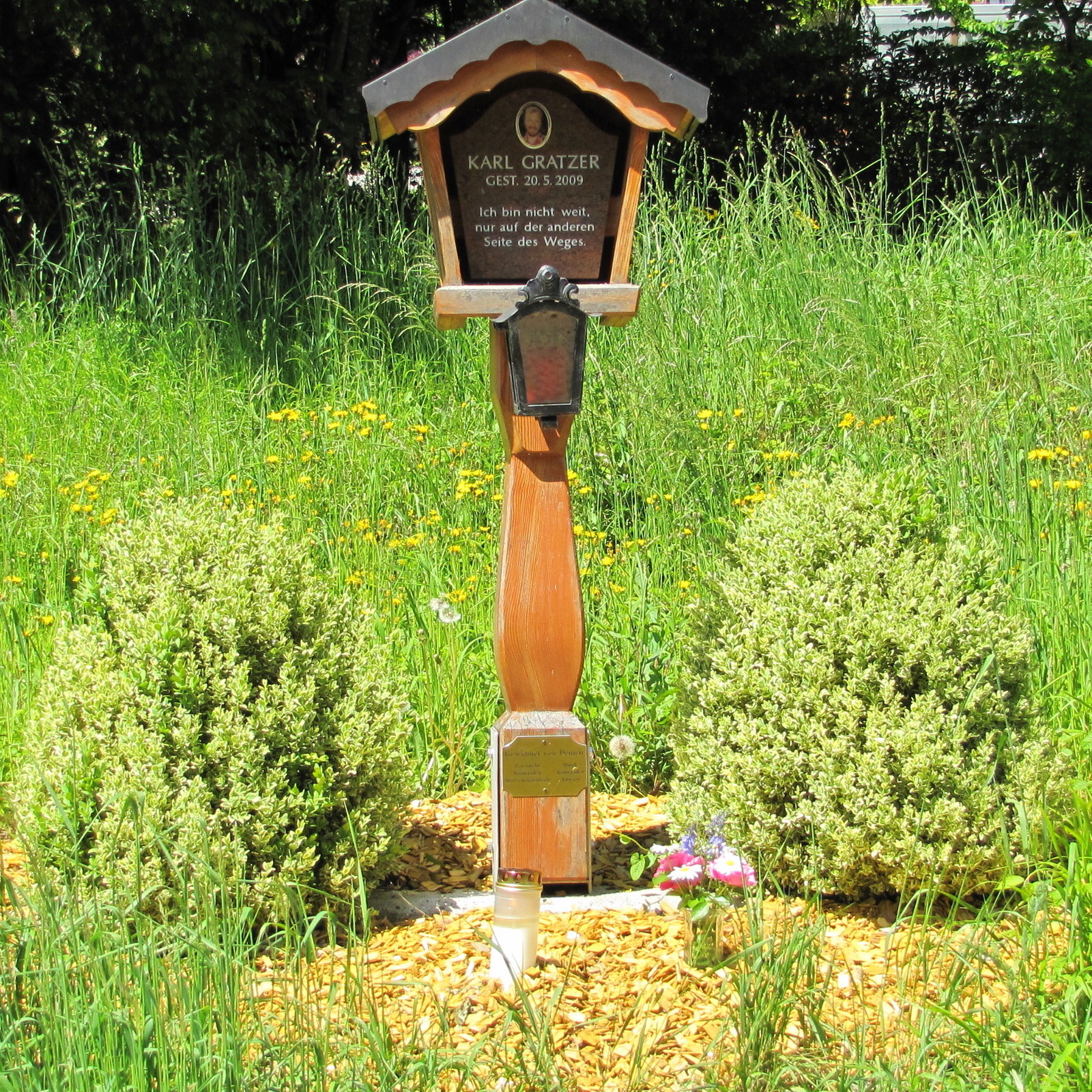 Wayside shrine at the former school for mountain farmers