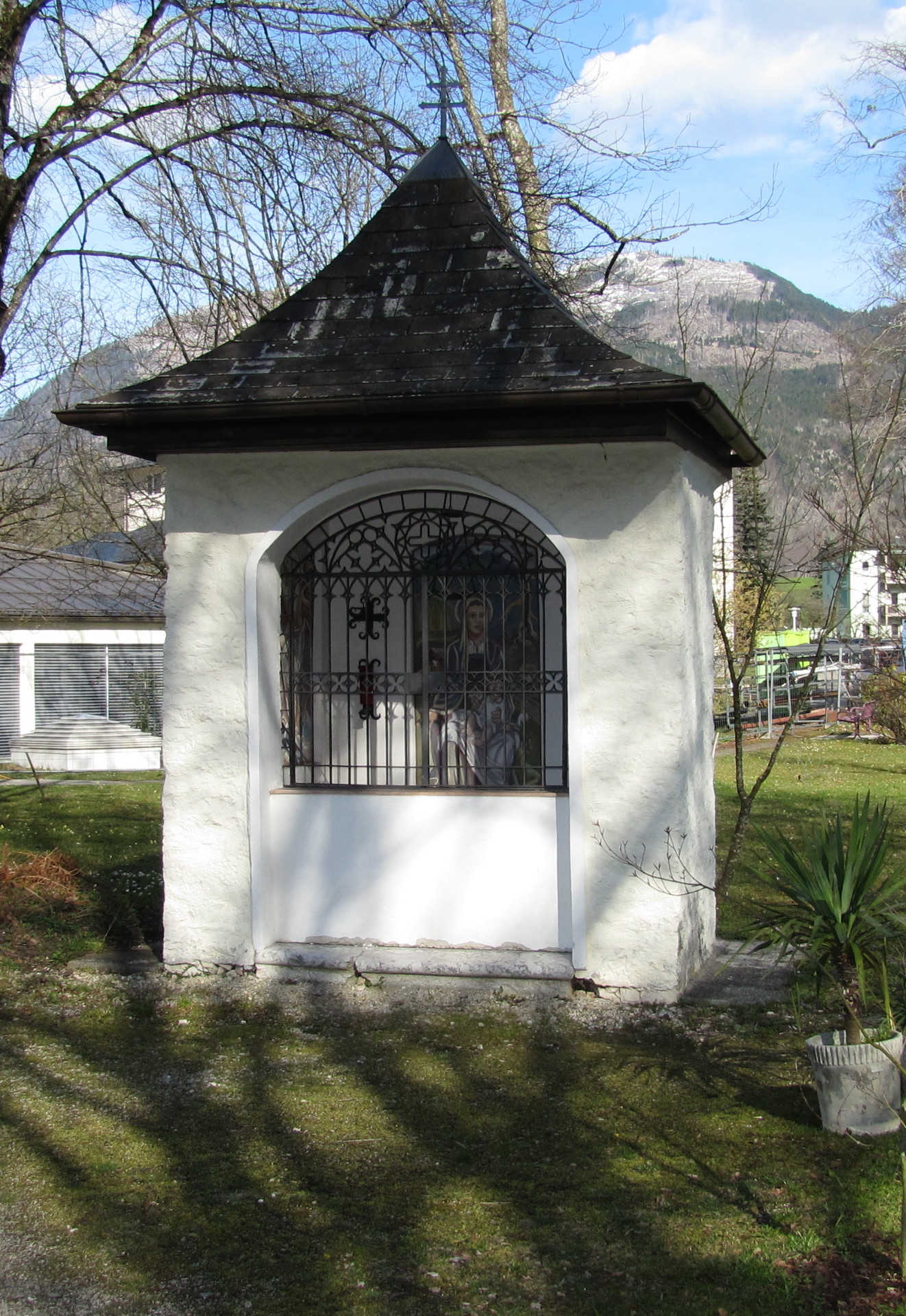 Wayside shrine chapel at the hospital