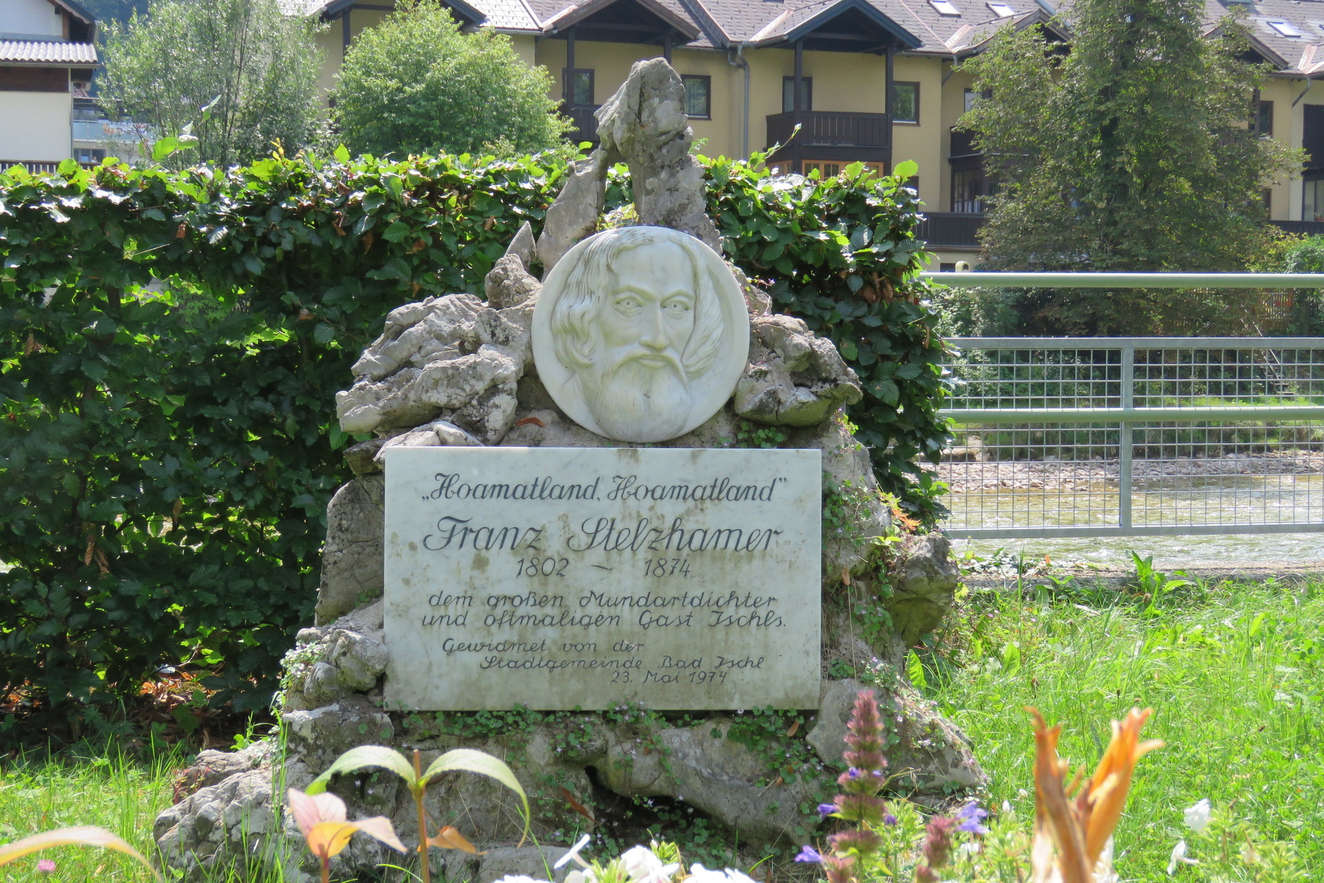 Franz Stelzhamer Commemmorative Plaque