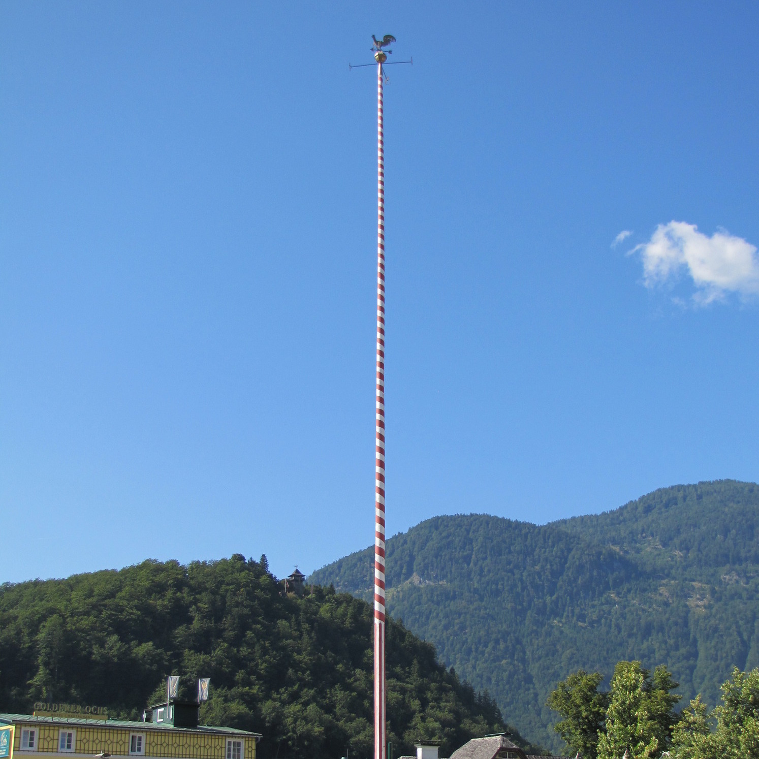 Rooster Pole on the Esplanade
