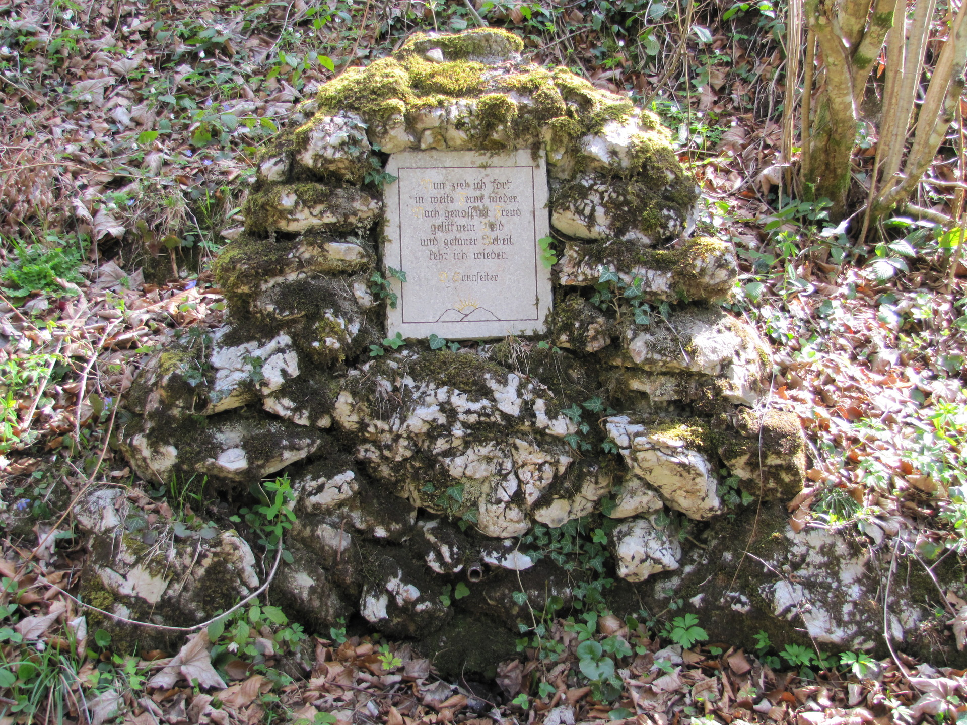 Hunter’s Fountain (Jaga Bründl) on the foot of Mount Zimnitz