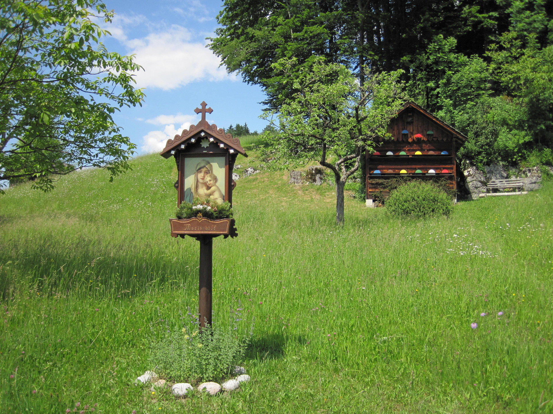 Wayside Shrine Mary, the Help of Christians