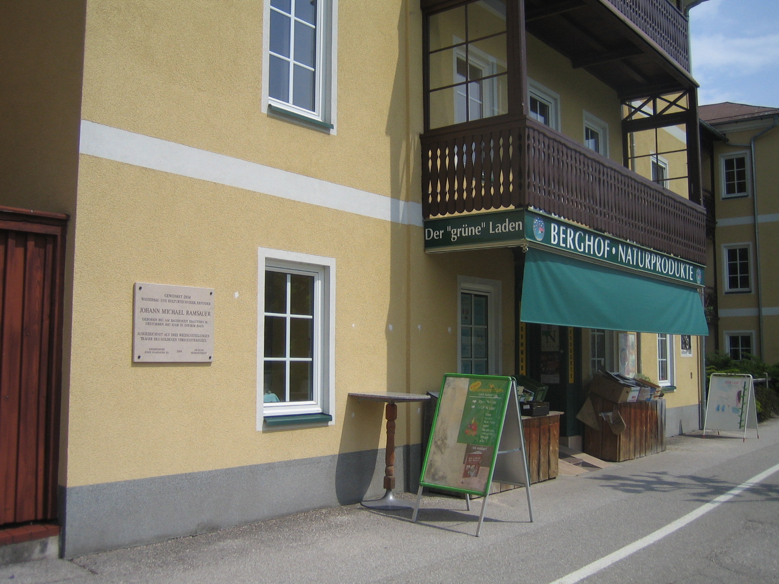 Ramsauer Commemorative Plaque