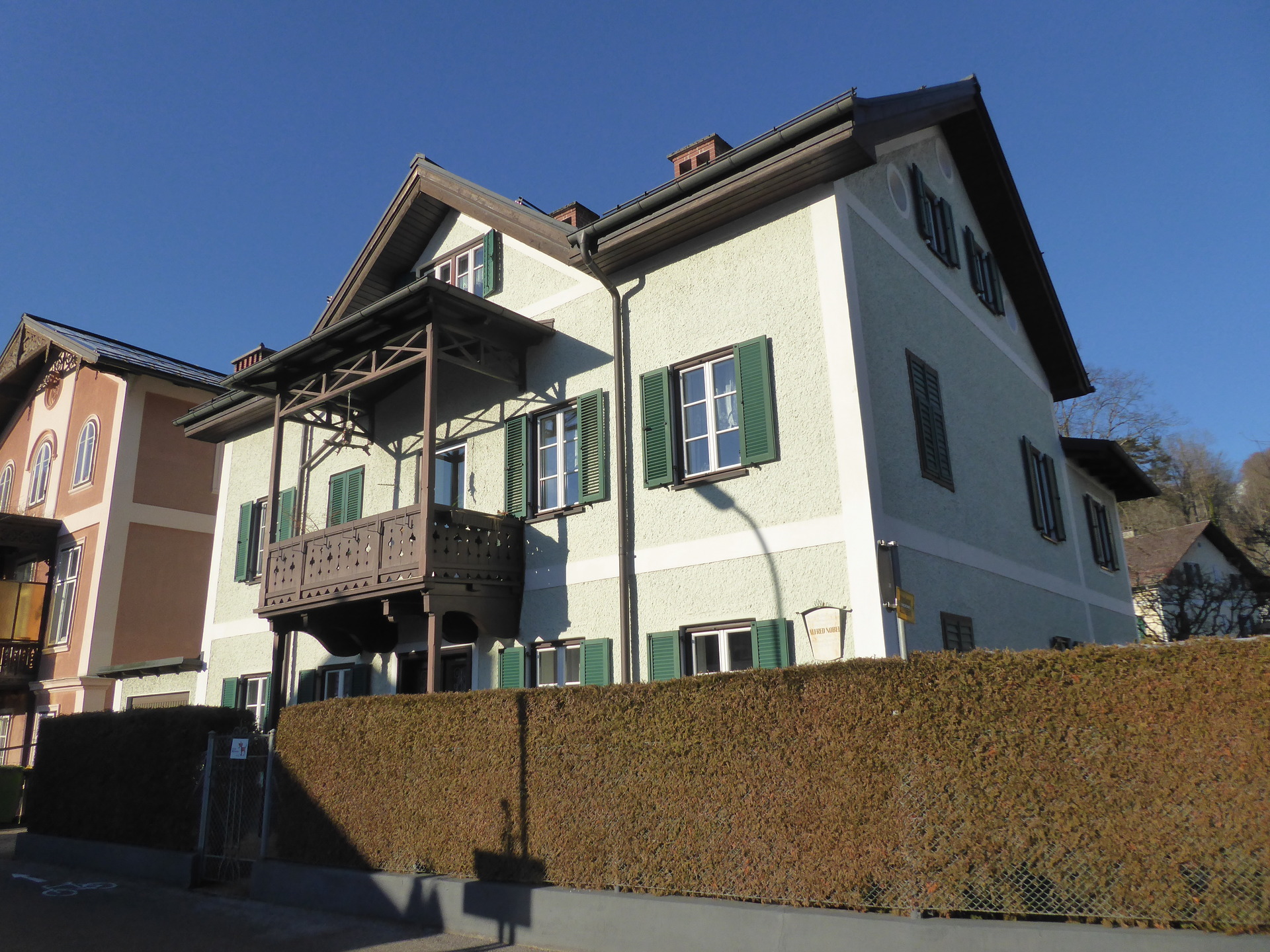 Alfred Nobel stayed here