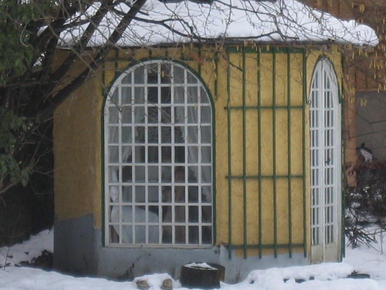 Pavilion in the garden of the Rosenstöckl Villa
