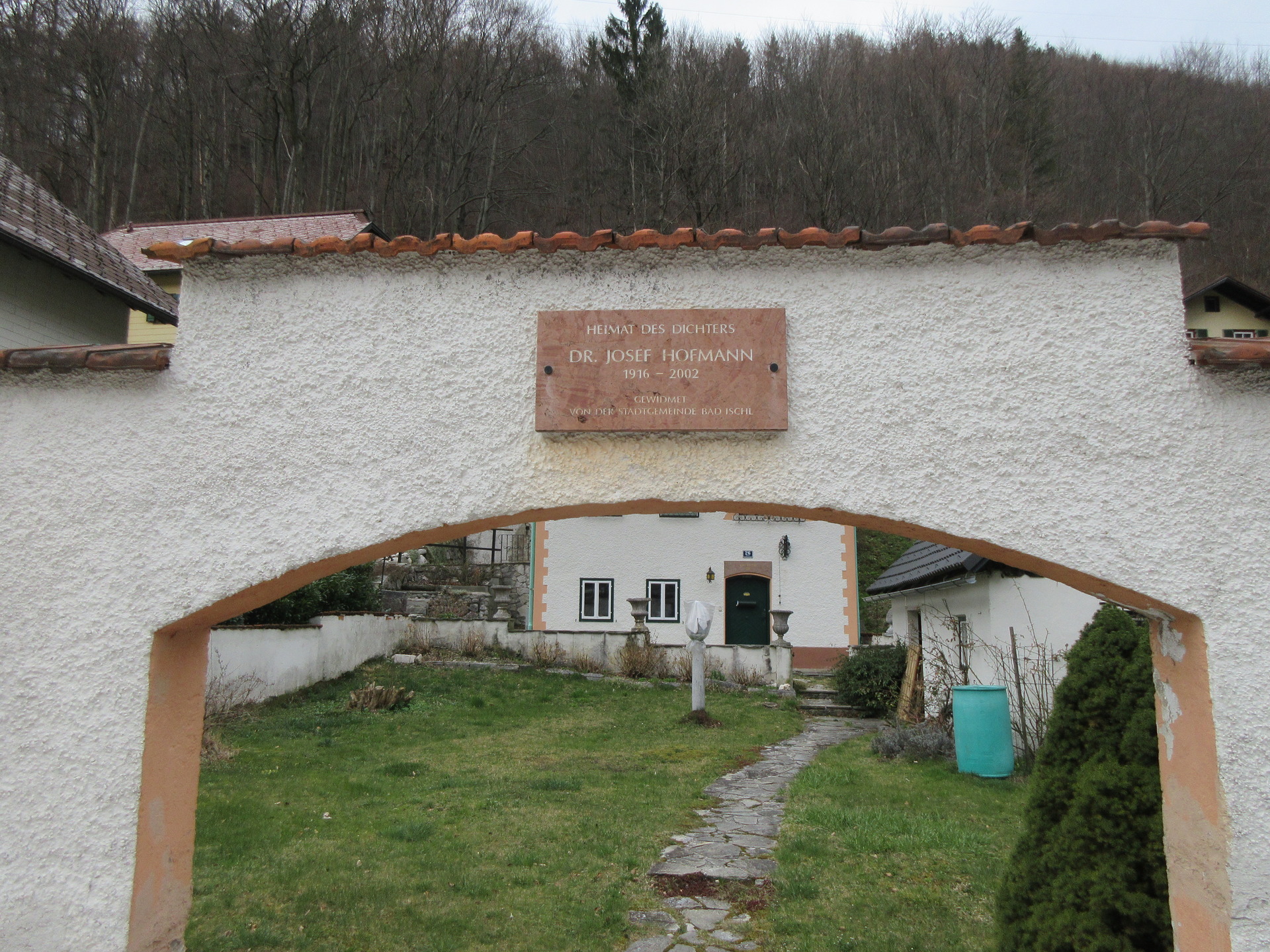 Hofmann Commemorative Plaque