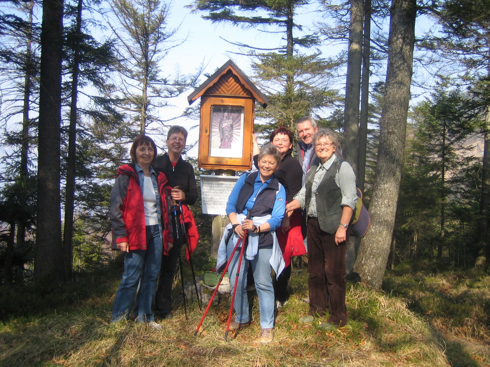 Burgstallkogel Hill wayside shrine
