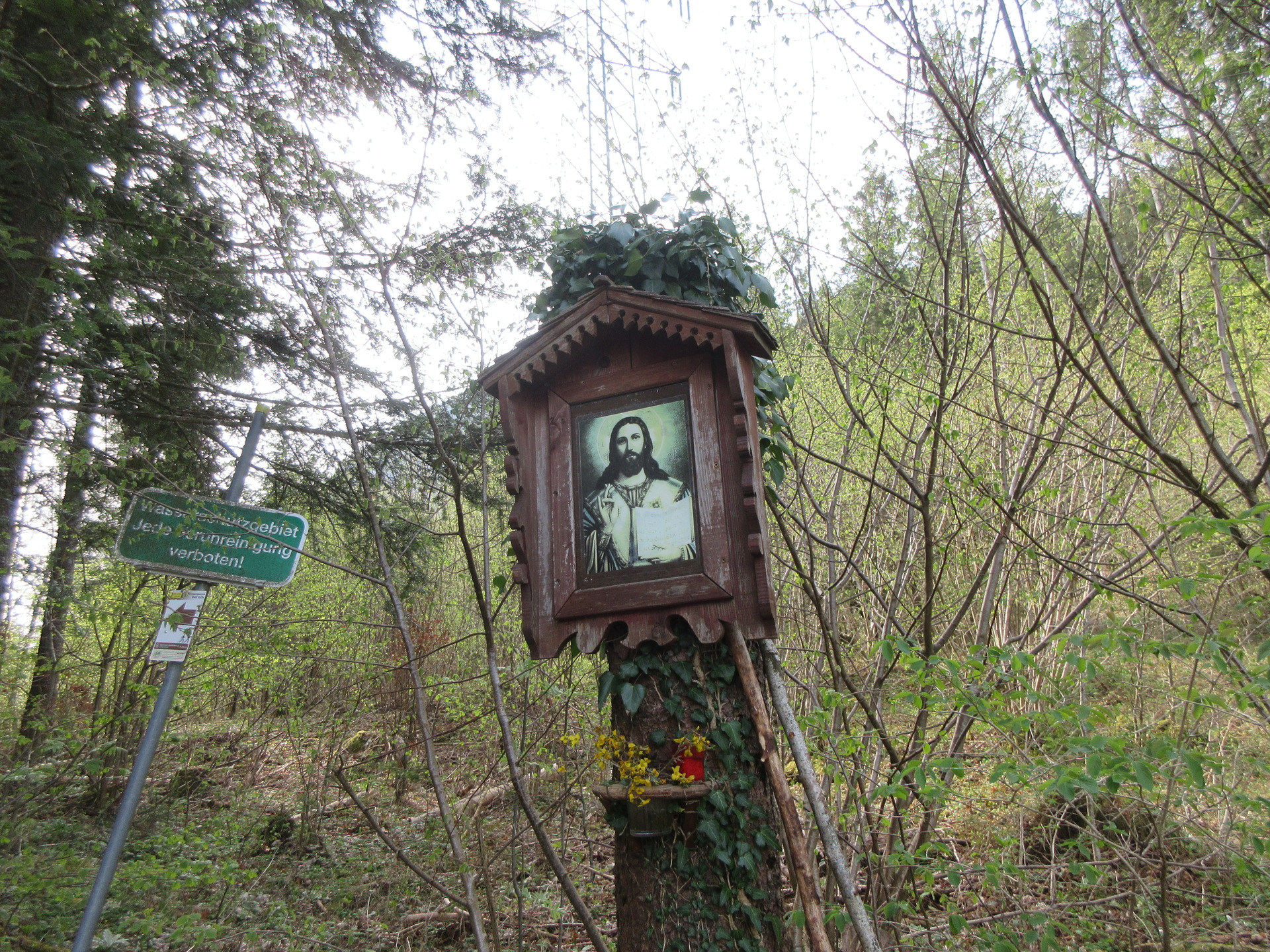 Wayside shrine at the 