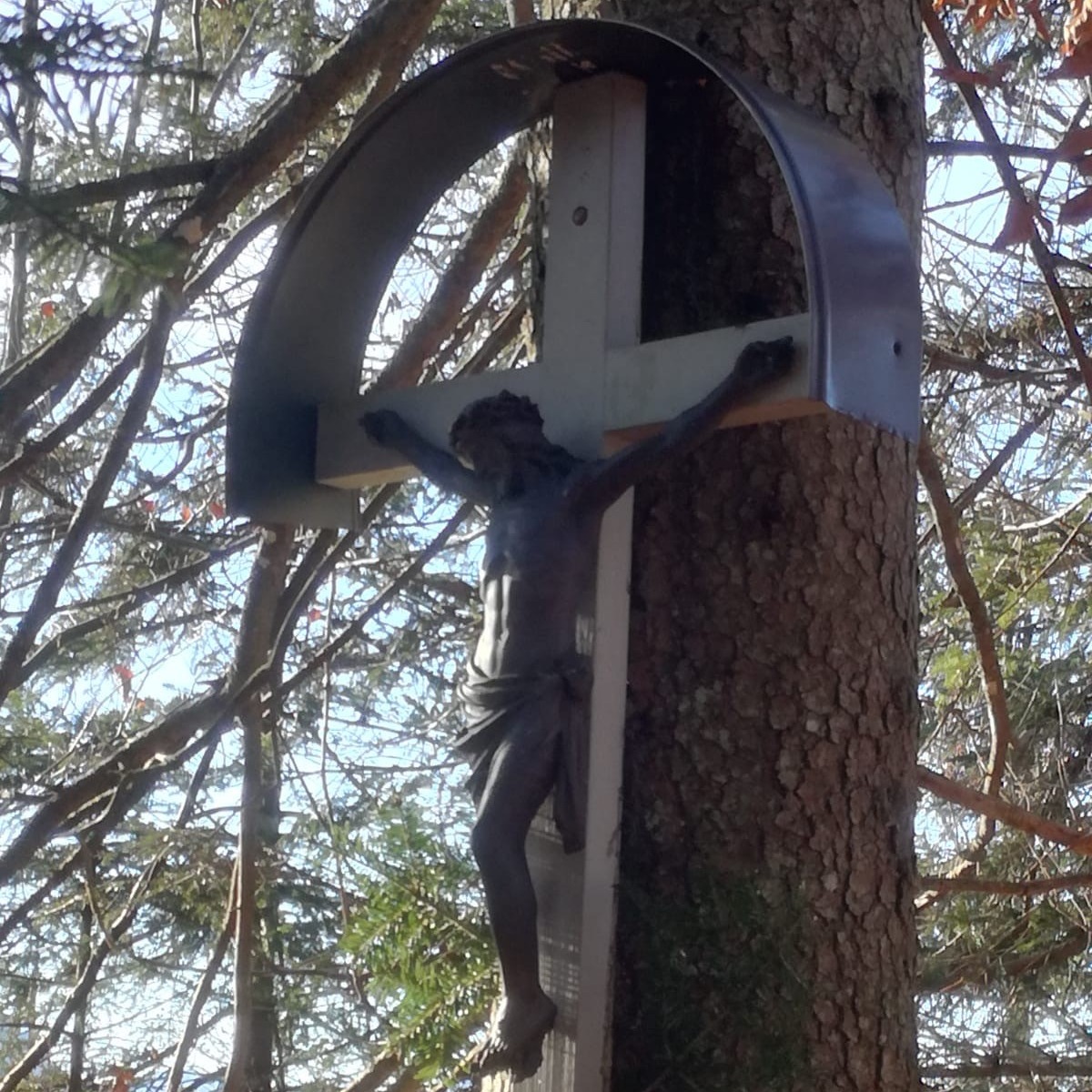 Wayside cross at Mount Jainzen