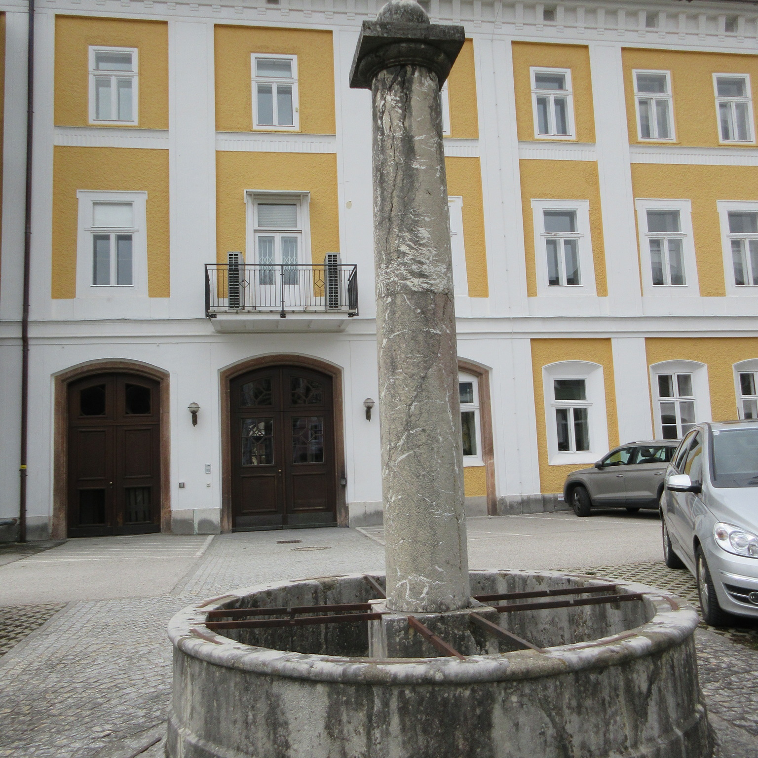 Fountain at the former Salt Works Administration