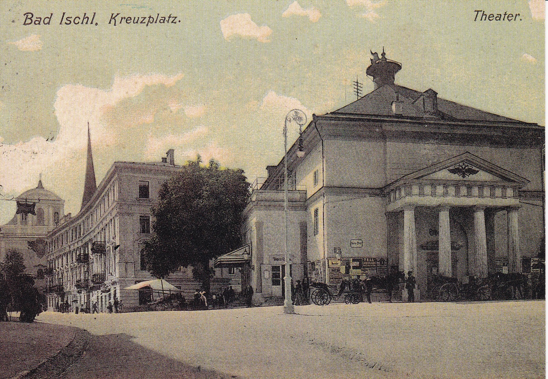 Lehár-theater and Hotel Post