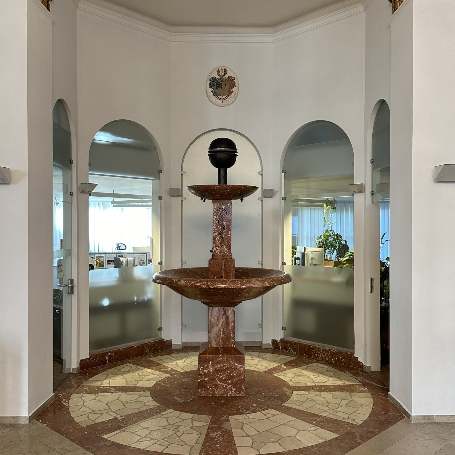 Fountain in the Trinkhalle building