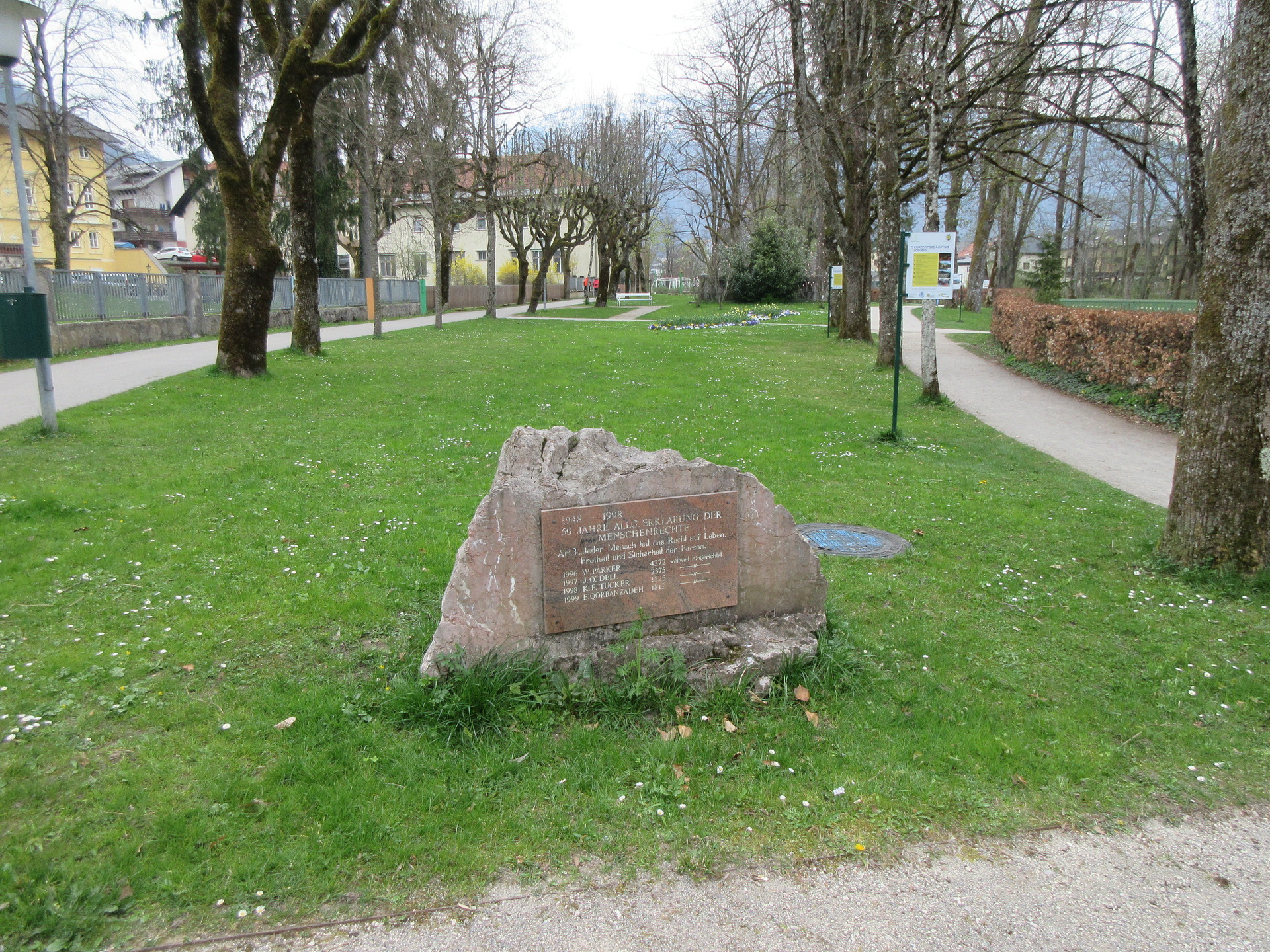 Human Rights Memorial Stone