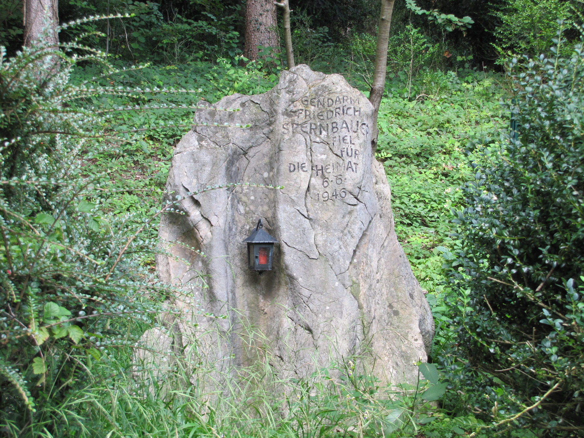 Wayside cross in the Imperial Park
