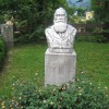 Brahms Bust in the Backyard of the Museum of the Town of Bad Ischl