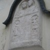 Roman stone on the church tower
