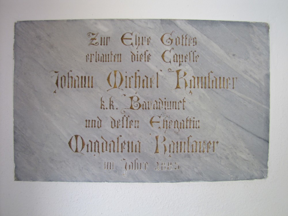 Siehe auch Ramsauer Gedenktafel Esplanade