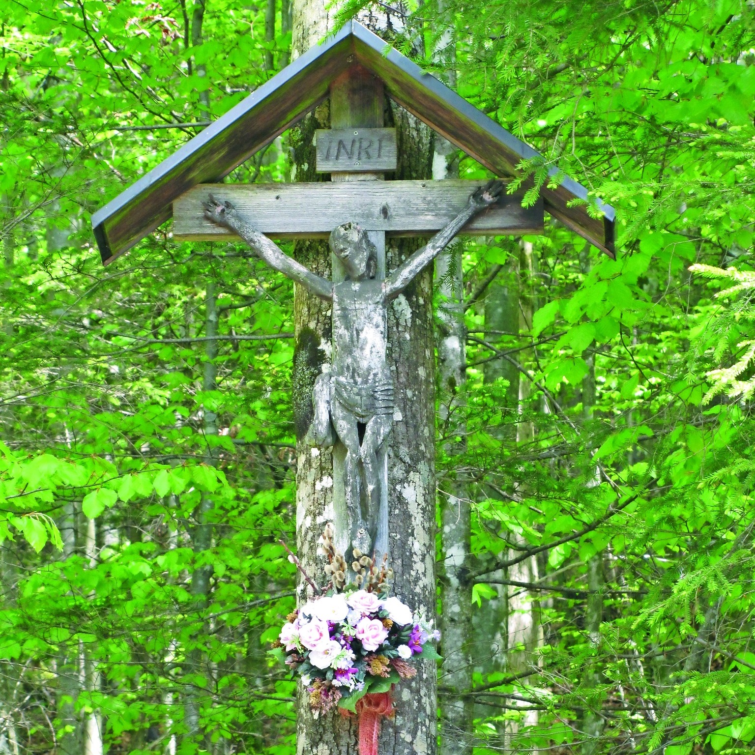 Flurkreuz Brunnleiten-Forststraße