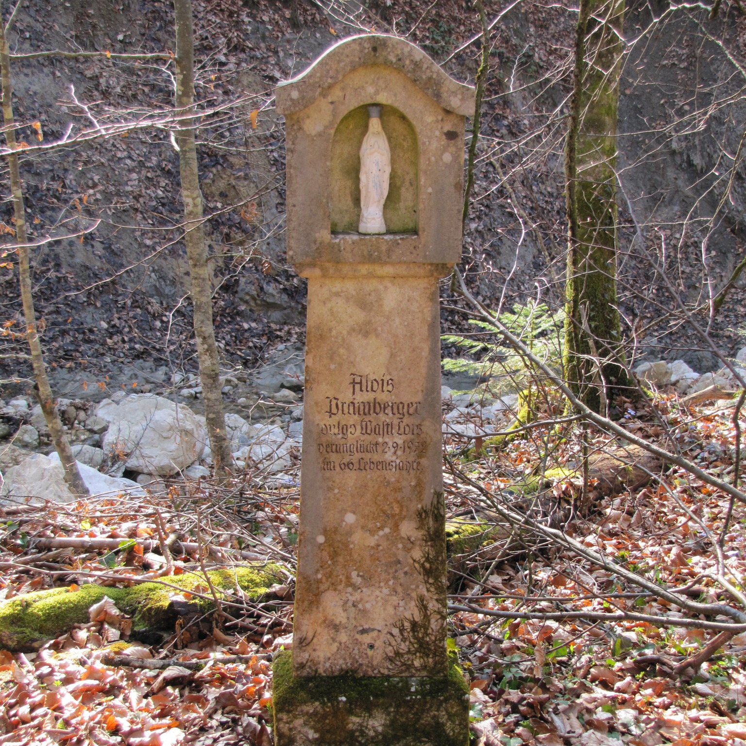 Bildstock im Sophiental