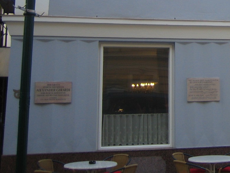 Girardi Gedenktafel