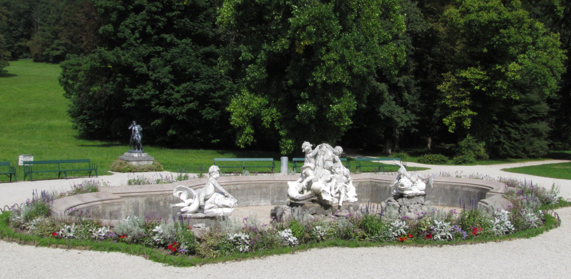 Springbrunnen im Kaiserpark