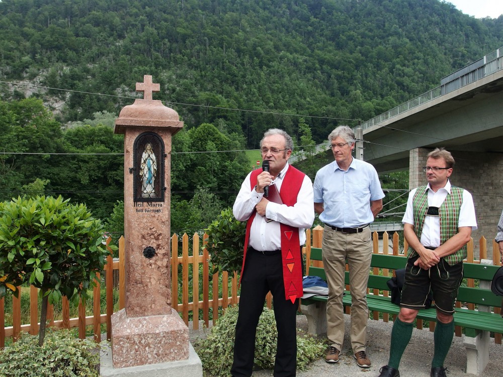 Einweihung am 23.6.2017 nach Restaurierung durch Ischler Heimatverein